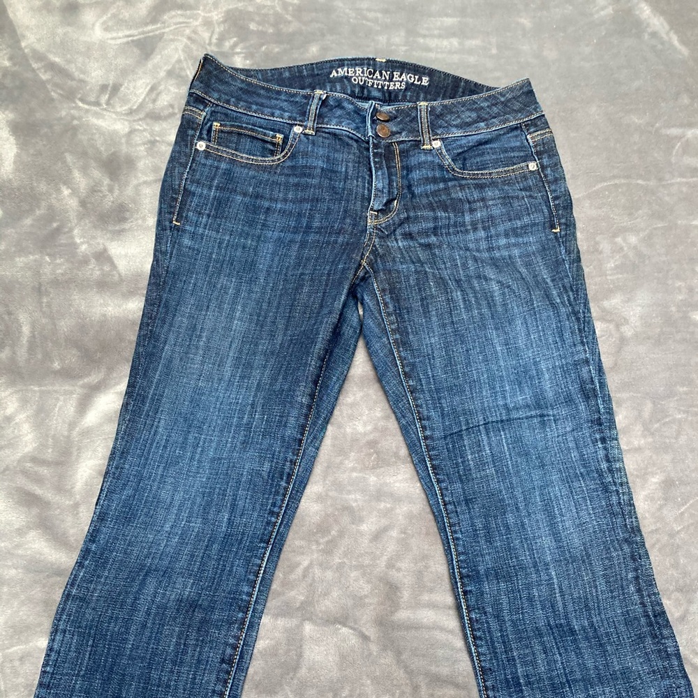 American Eagle Artist Stretch Crop Jeans